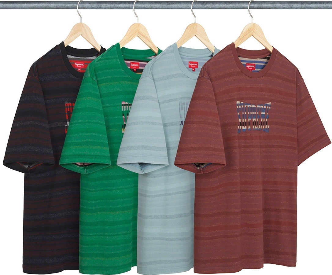 Inverted Stripe S/S Top